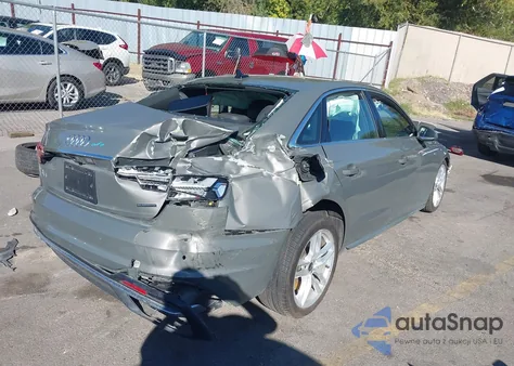 2023 Audi A4 Premium Plus 45 Tfsi S Line Quattro S Tronic из США, поврежденный, VIN WAUEAAF42PN002927